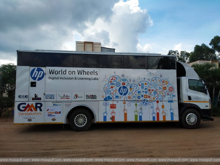 వెనుకబడిన వర్గాల పిల్లల డిజిటల్ అక్షరాస్యత కోసం ‘వరల్డ్ ఆన్ వీల్స్’